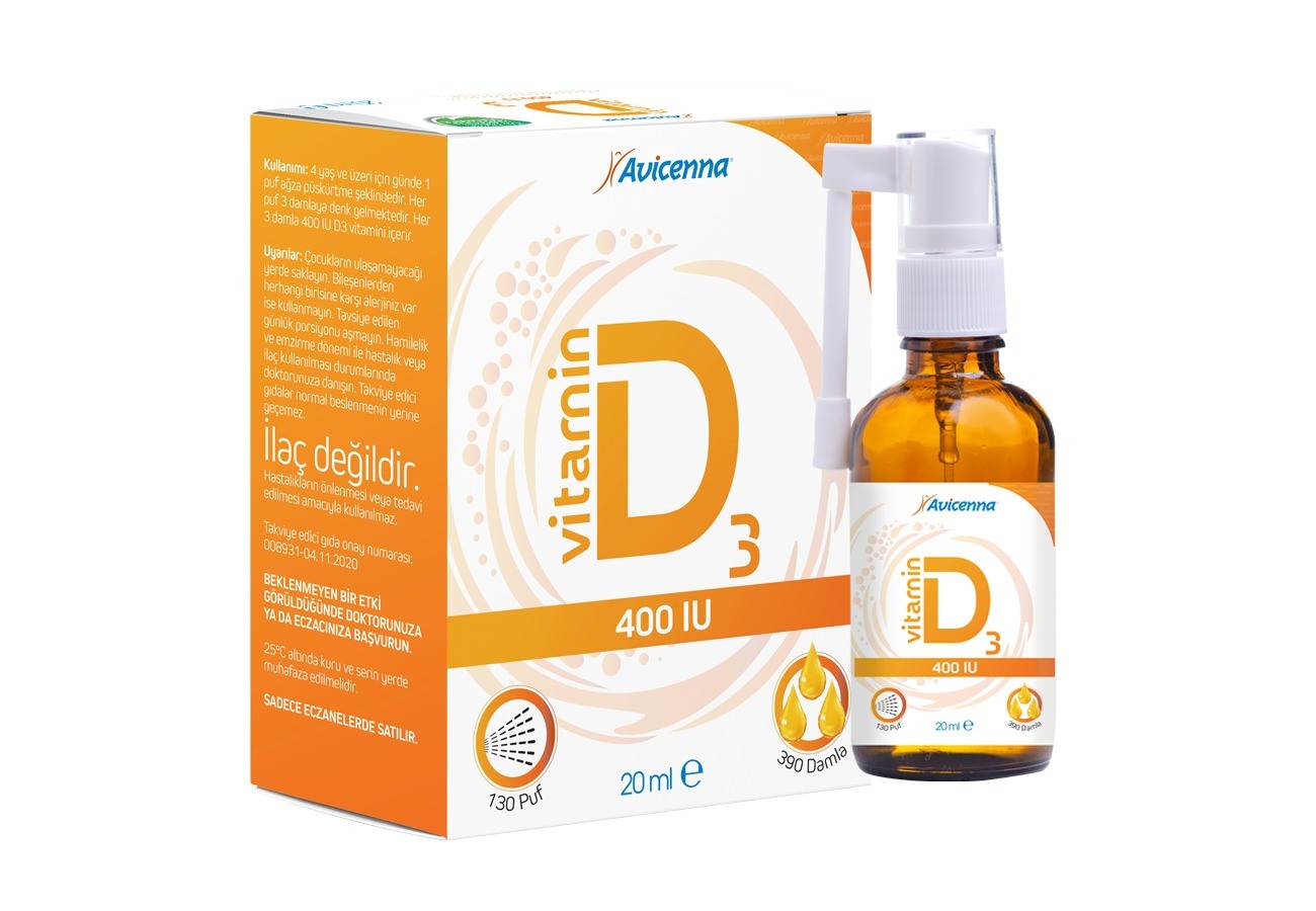D3 Vitamini 400 IU - 8
