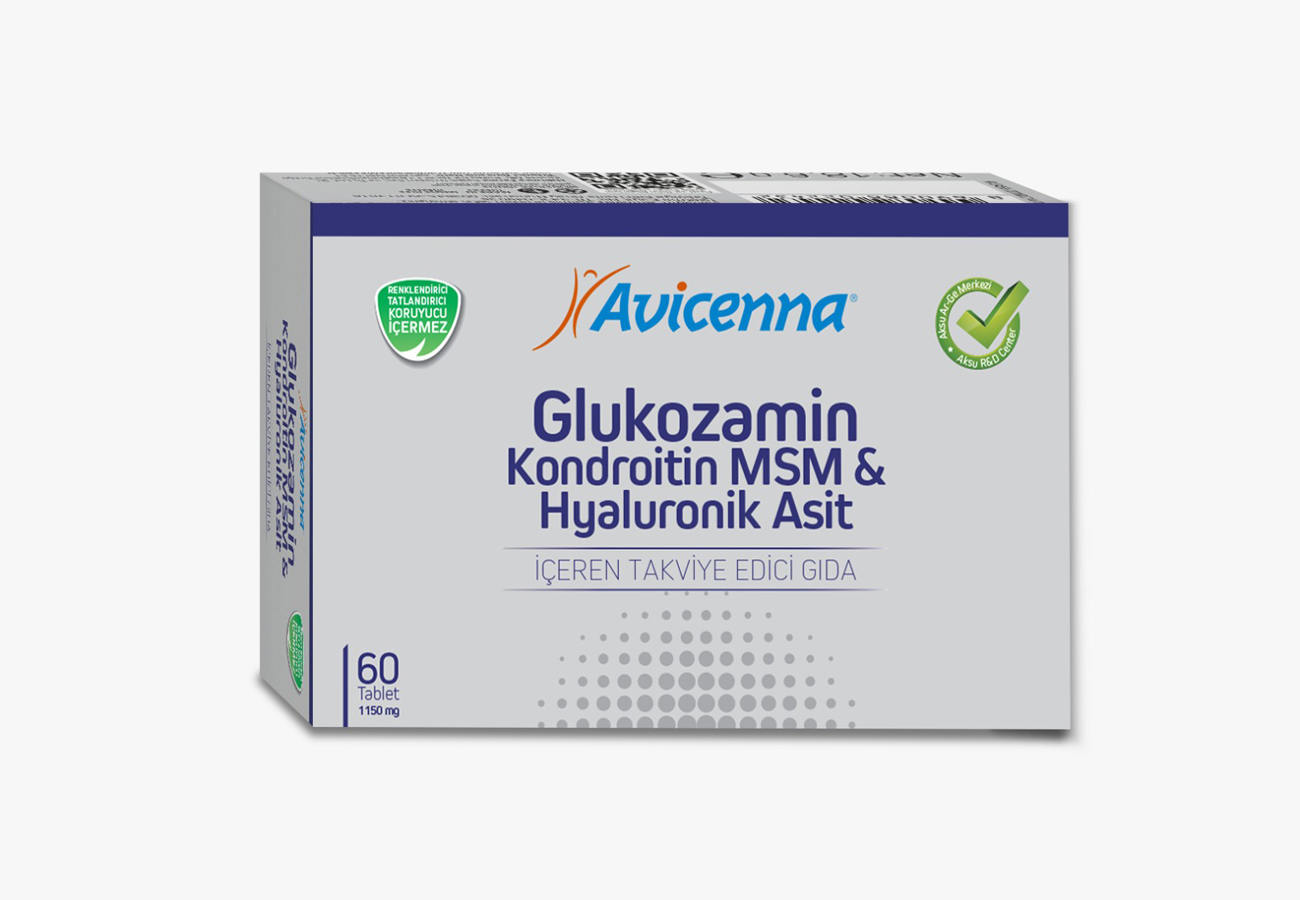 Glukozamin & Kondroitin & MSM & Hyaluronik Asit - 14