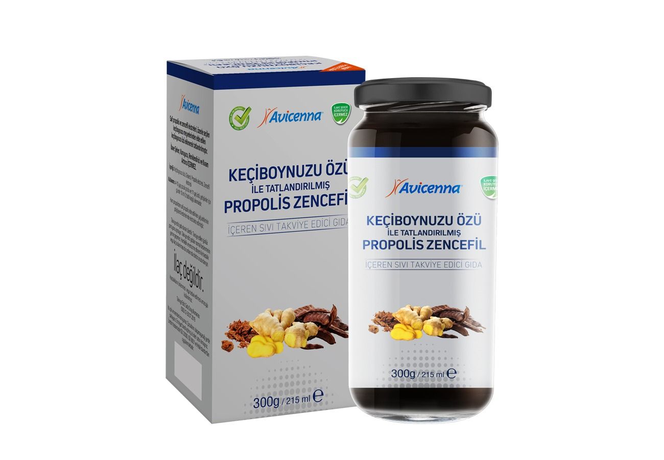 Keçiboynuzu Özü ile Tatlandırılmış Propolis Zencefil - 6